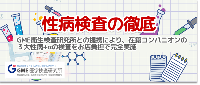 性病撲滅プロジェクト｜その１：GME医学検査研究所との提携と性病検査の実施:性病撲滅プロジェクト｜その１：GME医学検査研究所との提携と性病検査の実施｜